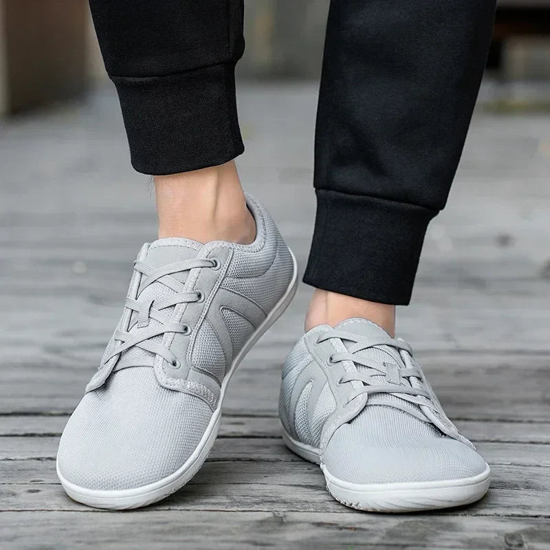 Men's Wide Fit Barefoot Sneakers – Minimalist Zero Drop Cross Trainers with Wide Toe Box for Relaxed, Natural Movement