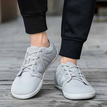 Men's Wide Fit Barefoot Sneakers – Minimalist Zero Drop Cross Trainers with Wide Toe Box for Relaxed, Natural Movement