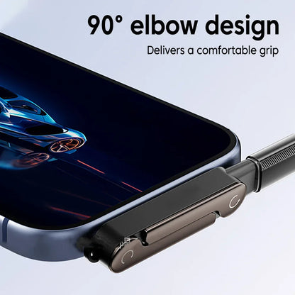 Type-C 240W Fast Charging Bracket Adapter – USB-C Male to USB-C Female OTG Converter with Foldable Holder (1/2/3PCS)