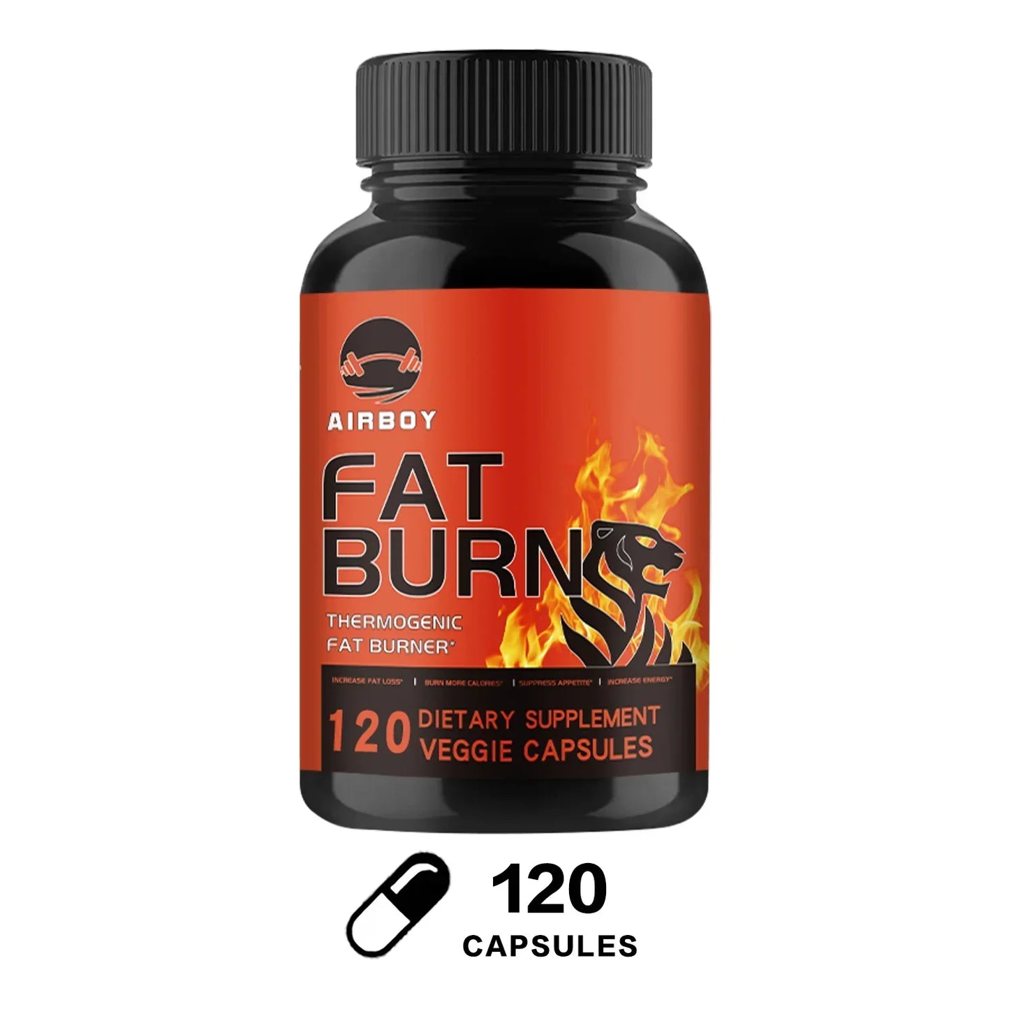 Burn-XT Fat Burner – Metabolism Booster, Energy Enhancer & Appetite Suppressant Weight Management Supplement for Fat Burning Support
