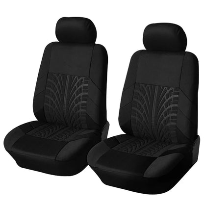 Customizable Four Seasons Universal Polyester Full Set Car Seat Covers – All-Season Automotive Interior Protection for Cars, SUVs & Vans
