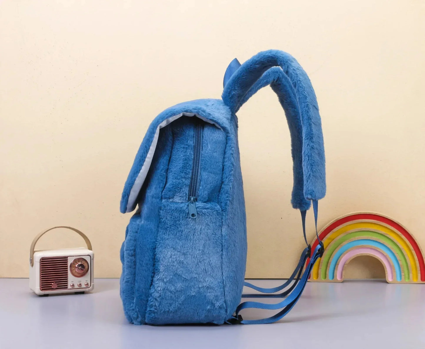 Disney Stitch Plush Backpack – Large-Capacity Cartoon School Bag for Kids & Kindergarten Gift