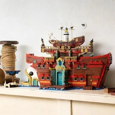 Floating Restaurant Building Blocks Set 3402 PCS – Compatible Construction Bricks Christmas Gift 75640
