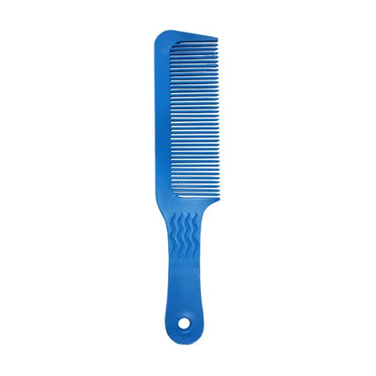 Professional Salon Hair Clipper Accessory – Flat Head Cut Comb, Anti-Static, Wide Tooth Hair Styling Brush for Men
