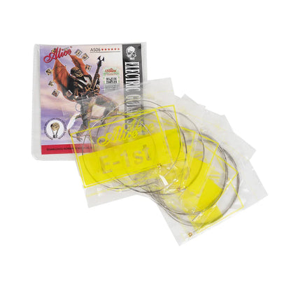 Alice A506 Electric Guitar Strings Set — Steel Core, Nickel-Plated Alloy Wound (008-038 / 009-042 / 010-046)