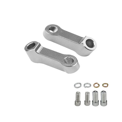 2PCS Suzuki V-Strom Mirror Extenders – Rearview Extension Riser Adapter for DL250 DL650 DL1000 800DE 1050XT Motorcycle Accessories