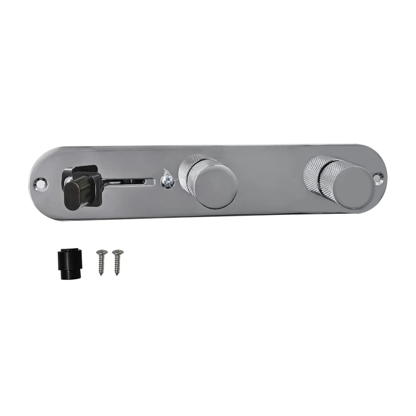 PHRILM Pre-Wired TL Control Plate - 3-Way Guitar Wiring Harness with Volume & Tone Knobs