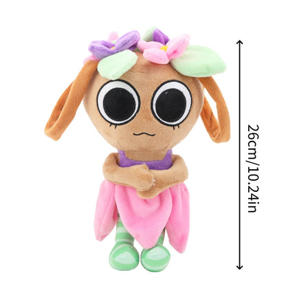 Kawaii Dandy's World Plush Toys – Twisted Eggson Painted Pattern Game Peripheral for Kids, Birthday & Xmas Gift