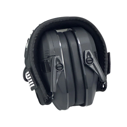 Earmuffs Active Noise-Reduction Headphones — Electronic Hearing Protection for Shooting & Hunting with Carry Case