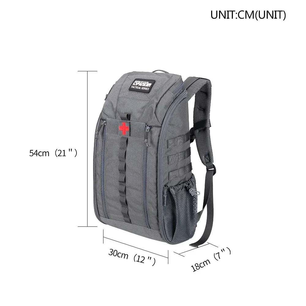 EXCELLENT ELITE SPANKER Tactical Medical Assault Pack - Versatile Outdoor Backpack, Water-Resistant Tactical Gear