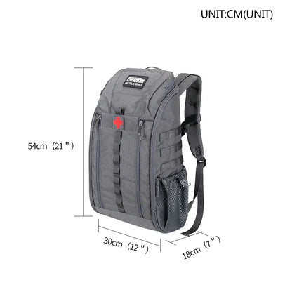 EXCELLENT ELITE SPANKER Tactical Medical Assault Pack - Versatile Outdoor Backpack, Water-Resistant Tactical Gear