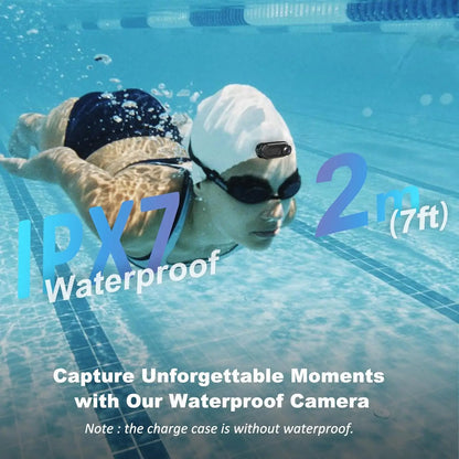 Upgraded 1080P Waterproof Mini Action Camera – 64GB WiFi Pocket Sports Cam with Large Battery