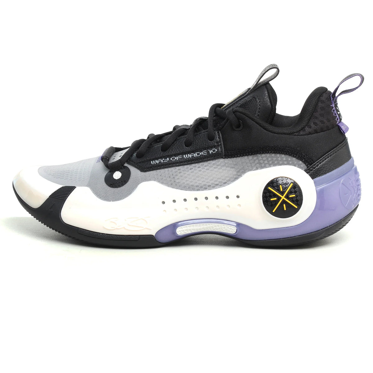 Li-Ning WAY OF WADE 10 LOW Basketball Shoes - Professional Carbon Plate Sneakers with Cushioning & Support