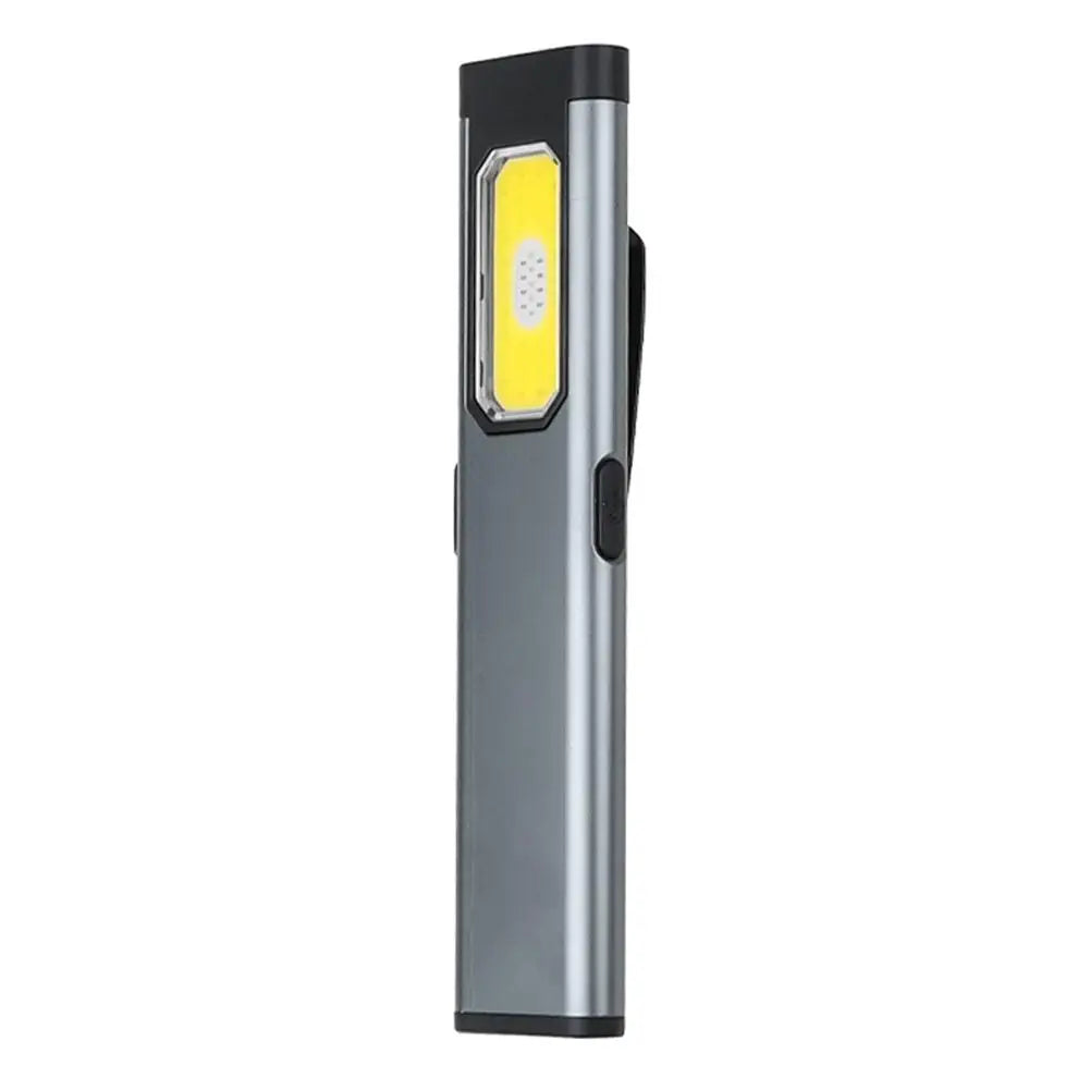 Rechargeable 550LM LED Keychain Flashlight — Mini Pocket Torch Lantern with Magnet for Emergency & Work