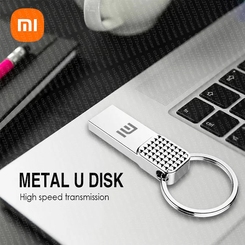 Xiaomi 2TB USB 3.2 Flash Drive — Metal Mini SSD U Drive, Type-C, High-Speed Transfer, Waterproof Pen Drive