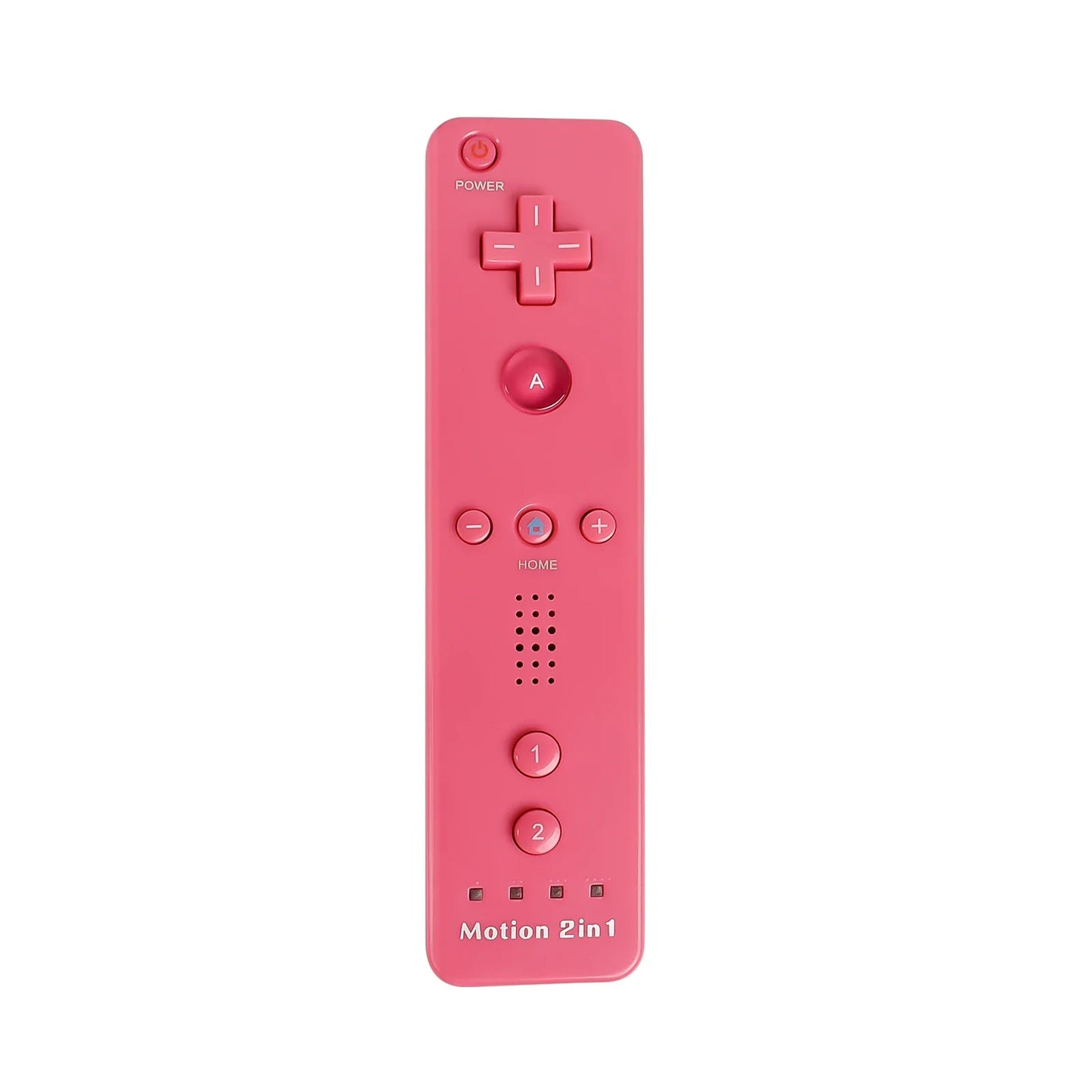 2-in-1 Nintendo Wii Controller Set | Wireless Remote Gamepad with Motion Plus Joystick & Silicone Case