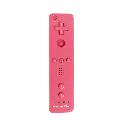 2-in-1 Nintendo Wii Controller Set | Wireless Remote Gamepad with Motion Plus Joystick & Silicone Case