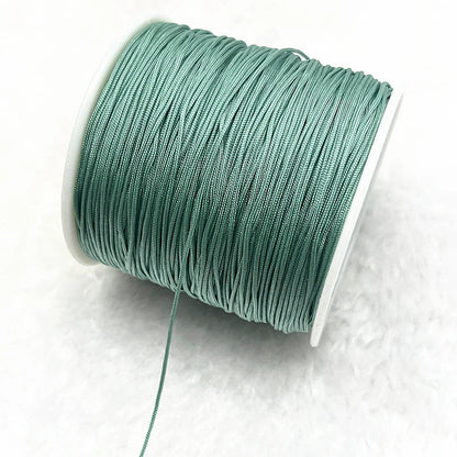 Nylon Macrame Cord Thread (0.4–1.5mm) – Braided DIY Bracelet, Beading & Tassel String