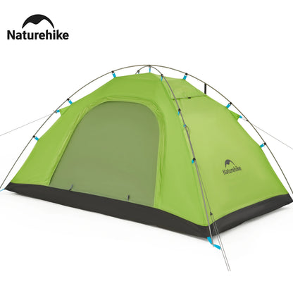 Naturehike 2024 New Camping Tent – Ultralight 2-Person Outdoor Tent, Large Space, Mosquito-Repellent, Quick Set for Beach & Hiking