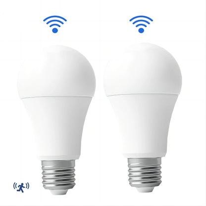 Motion Sensor LED Bulb E27 – 6W to 20W Radar Light Lamp for Home, Stairway & Pathway (110V/220V)