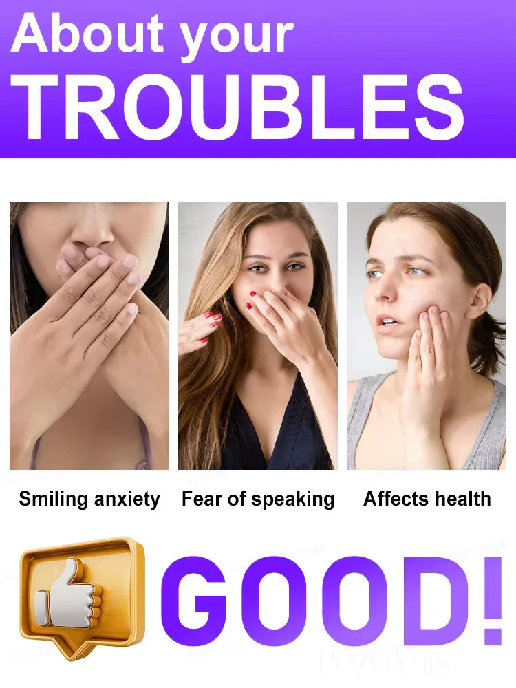 Gum Repair Whitening Toothpaste - Plaque & Caries Removal, Fresh Breath, Deep Cleaning & Stain Protection Oral Care Toothpaste