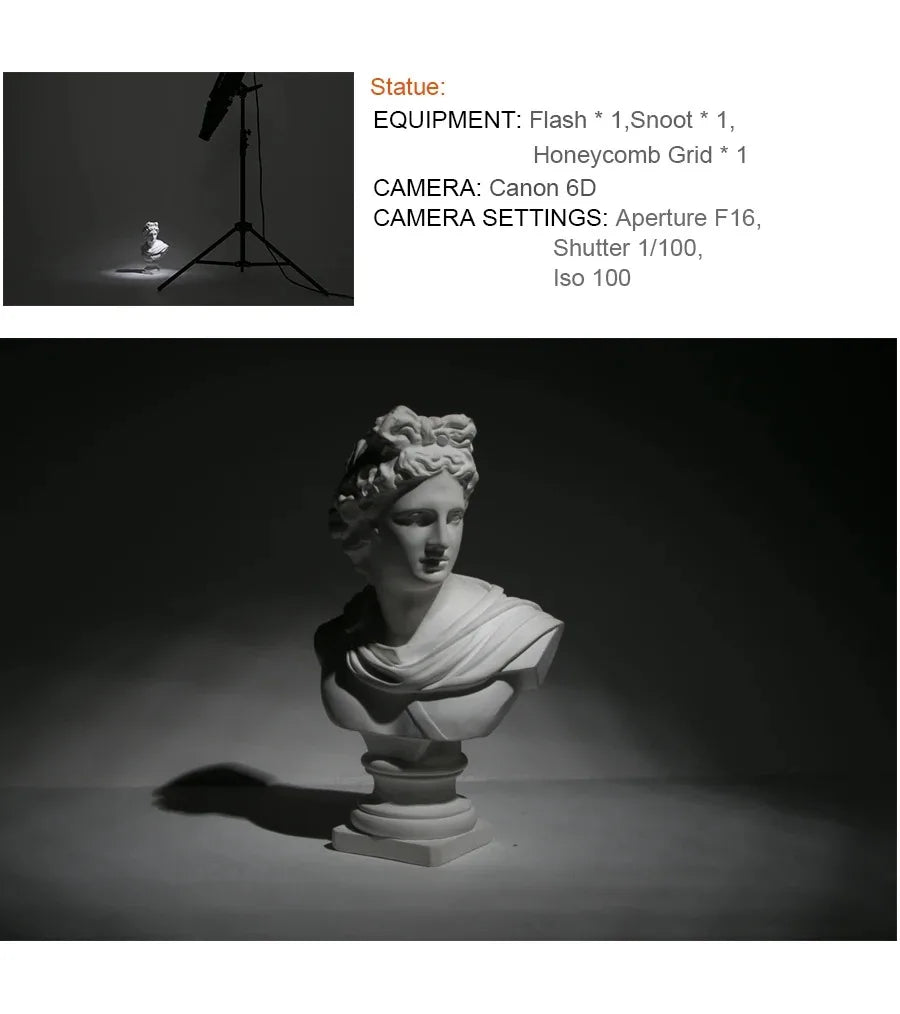 GODOX SN-01 Bowens Mount Large Snoot – Photography Studio Flash Light Fittings, Accessories for Godox S-Type, DE300, SK400 II