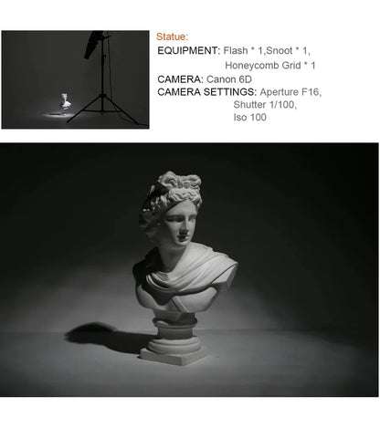GODOX SN-01 Bowens Mount Large Snoot – Photography Studio Flash Light Fittings, Accessories for Godox S-Type, DE300, SK400 II