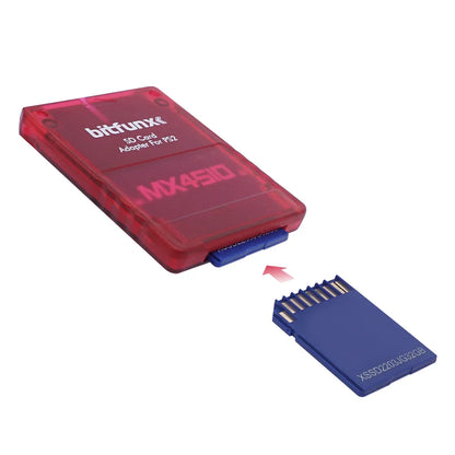 MX4SIO SIO2SD TF/SD Card Adapter – Memory Card Reader for PS2 Game Consoles
