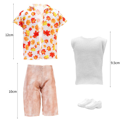 High-Quality Doll Dress Clothes for Babi & Ken Dolls — Toys for Girls, Perfect Birthday & Christmas Gift
