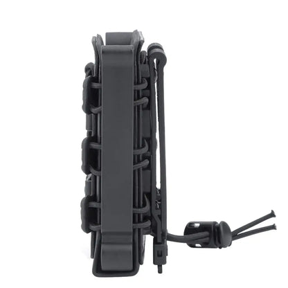 Tactical Fast Mag Pouch – Flexible TPR Magazine Holder for AR15 M4 5.56/7.62, Molle Carrier Holster for Hunting Accessories