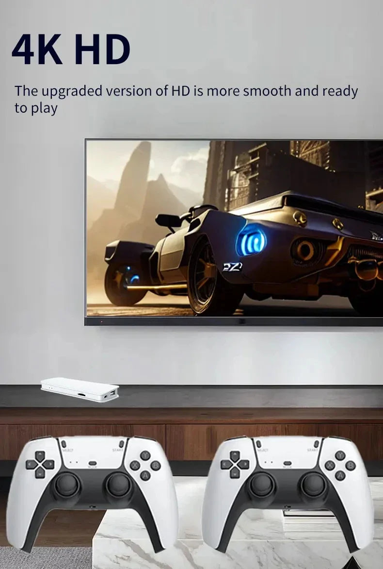 M15 Retro Game Console – 64GB, 20,000+ Games, 4K HD Output, Handheld Video Game Stick with 20+ Emulators for GBA, PS1, Arcade