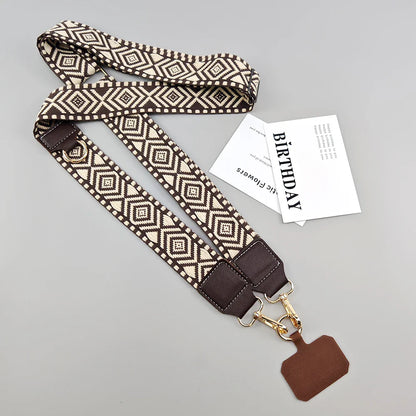 Adjustable Crossbody Mobile Phone Lanyard Strap – Anti-Lost Cell Phone Case Pendant with Zippered Wallet, Card Gasket & Coin Purse