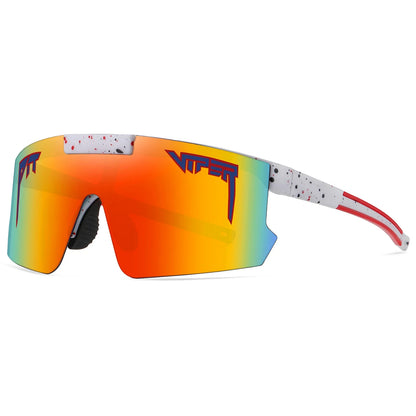 Retro Flip-Up Pit Viper Cycling Sunglasses — UV400 Vintage Steampunk Eyewear for Men & Women