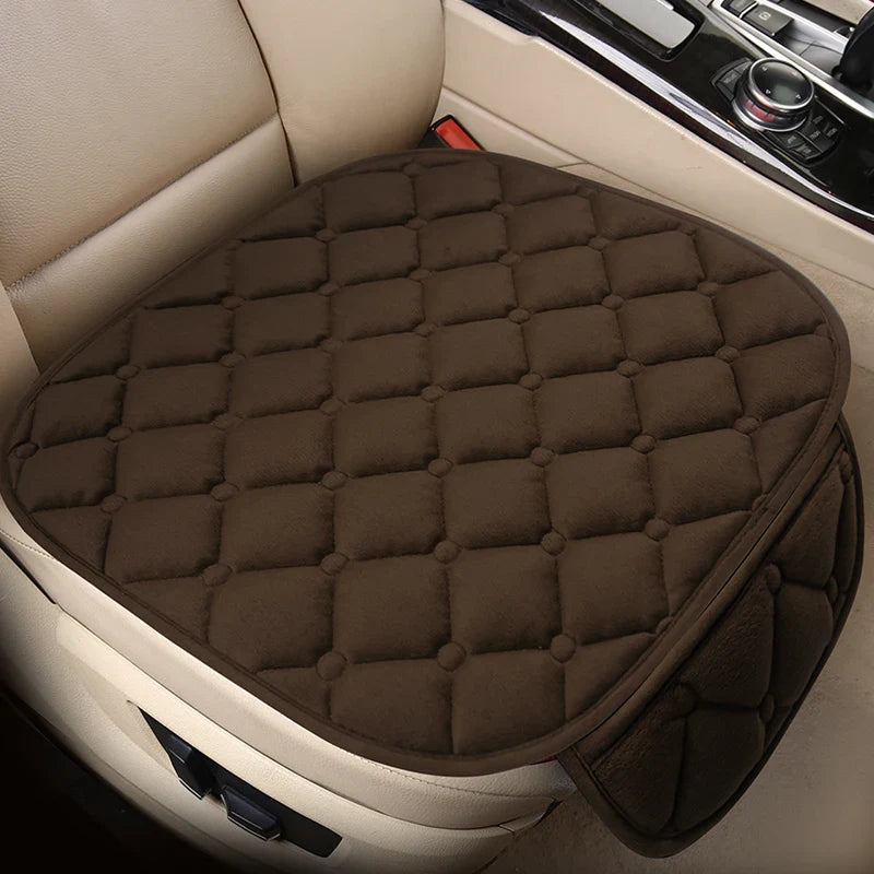 Universal Winter Warm Car Seat Cover Protector Set – 3-Piece Rear Seat Cushion Auto Interior Protection for Cars, SUVs & Vans