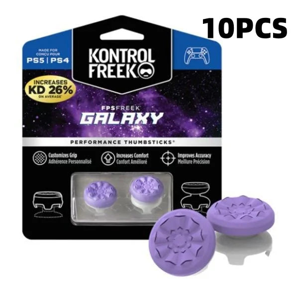 Freek Galaxy FPS Analog Stick Extender for PS4 & PS5 Controller – High-Rise Silicone Game Joystick Performance Cap