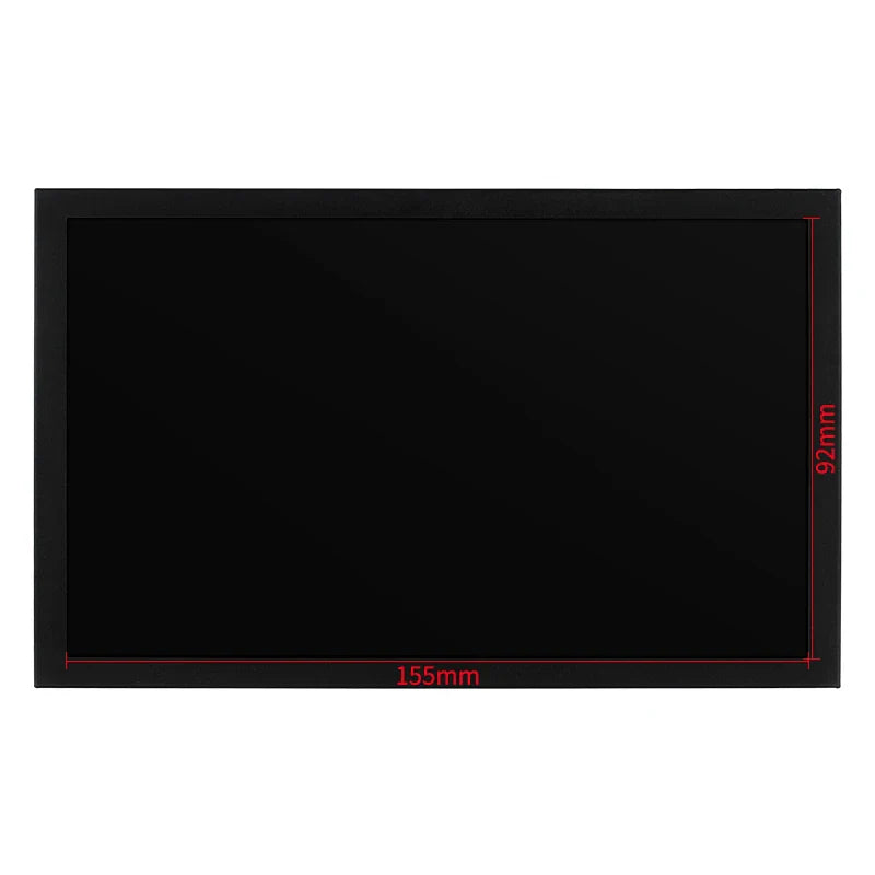7-Inch Portable IPS Display — 1024x600 LCD with HDMI, VGA, AV Input & Type-C Power for PC, Laptop, Camera, TV Box & DVD Screen