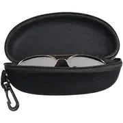 5/10-Pack Portable Zipper Sunglasses Case — Oxford Travel Eyewear Protector with Hook