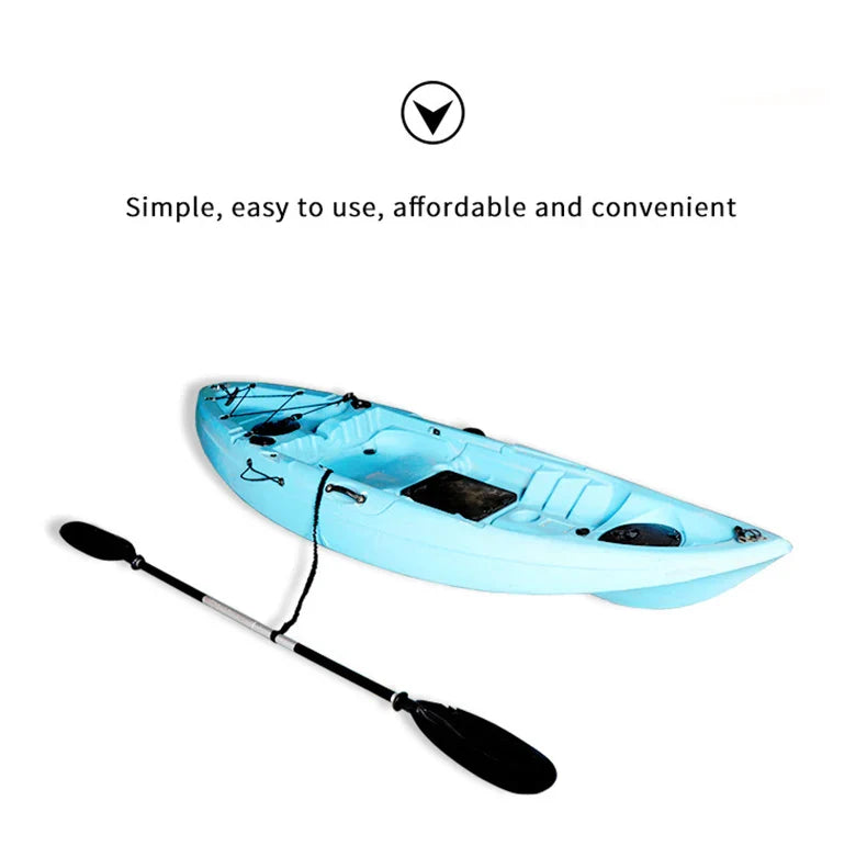 HEALING 4-Section Kayak Paddle – 100% Carbon Fiber Double-Head Blades, Inflatable Stand-Up Paddle for Boat Surfing & Kayaks