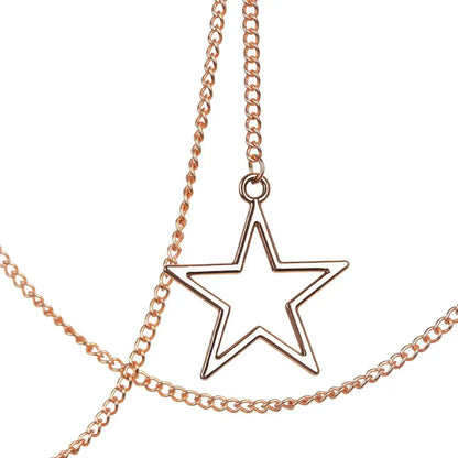 New Fashion Women's Eyeglass Chain - Hollow Star & Pearl Beaded Lanyard for Sunglasses & Reading Glasses, Neck Strap Holder