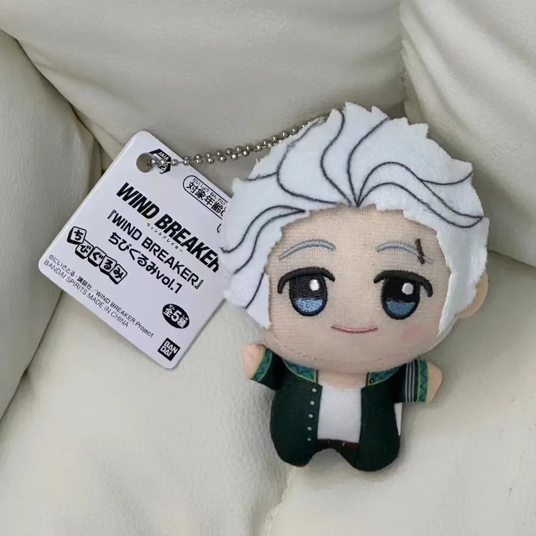 10cm Wind Breaker Anime Plush Keychain – Sakura, Haruka, Hajime, Umemiya & Hayato Suo Mini Doll Bag Pendant Toy