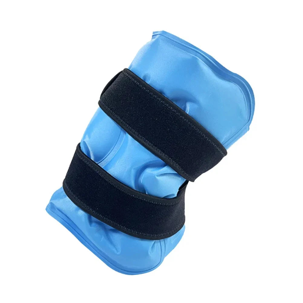 Reusable Gel Knee Ice Pack — Hot & Cold Compress for Knee Pain Relief & Foot Care