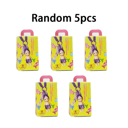 S Angel Candy House Series Blind Box – Cute Doll Keychain Pendant, Handmade Birthday Gift