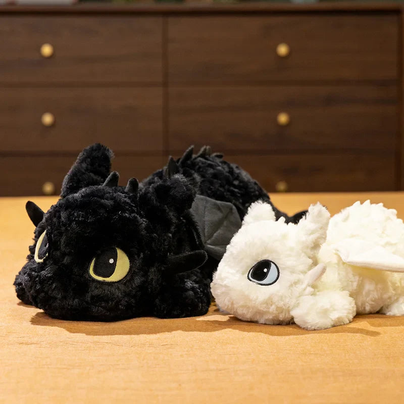 55/70cm Cute Dragon Plush Stuffed Toy – Soft Anime Cartoon Pillow Cushion for Kids Sofa, Bed, Christmas & Birthday Gift