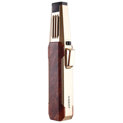 New JOBON Windproof Pen Jet Butane Lighter — Metal Airbrush Torch for Cigar, BBQ & Kitchen