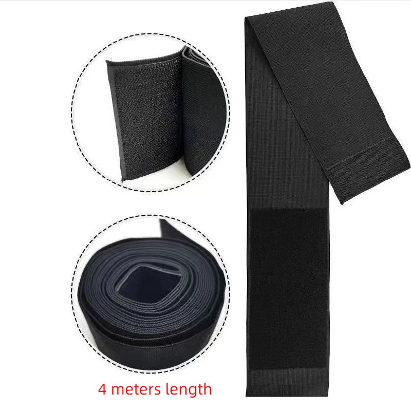 Thin Waist & Abdominal Wrapping Band – Elastic Fitness & Yoga Training Band for Waist Toning and Tightening
