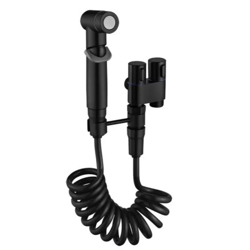 Toilet Cleaning Bidet Sprayer Set - Portable Cold Water Handheld Bathroom Wash for Toilet & Anal Douche Accessories