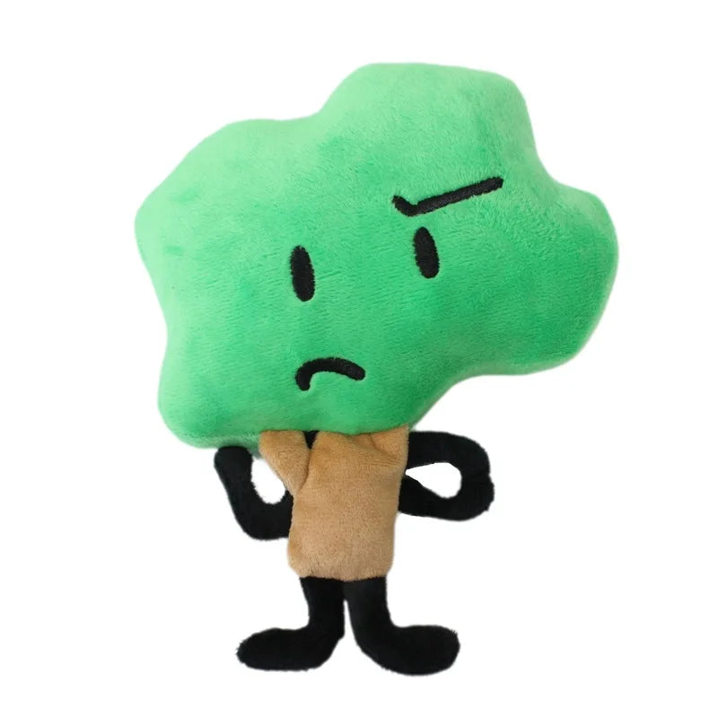 18-Style Battle for Dream Island Plush Toys — Marker, Pen, Fries, Bottle, Nail, Pie, Stapler, Cloud, Tree, Ruby Plushie Pillow Dolls for Kids