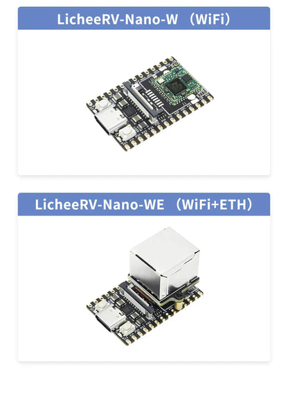 Sipeed LicheeRV Nano SG2002 – WIFI6 Ethernet AI Visual RISC-V Development Board