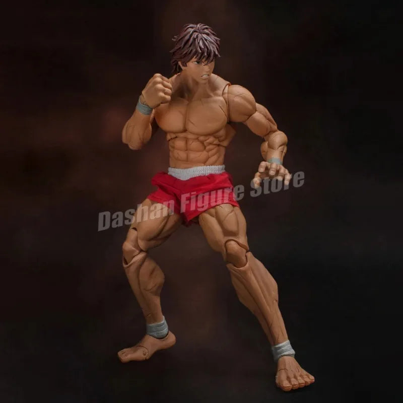 ST Baki Hanma Son of Ogre Action Figure – Hanma Yuujiro PVC Fighting Anime Model Toy Collection Gift