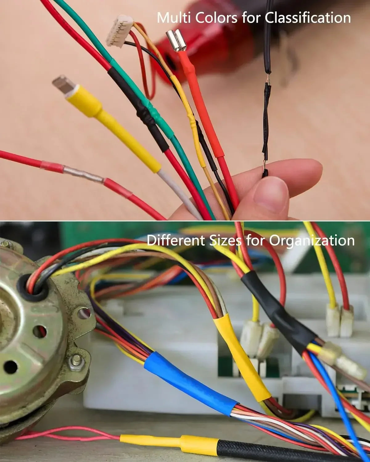 Heat Shrink Tube Kit - Thermoresistant Tubing for Electrical Wire & Cable Insulation and Protection